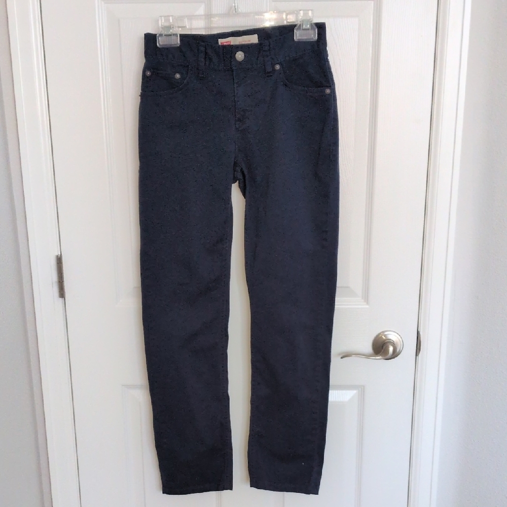 Levi's Boys 511 Slim Blue Pants - 14 Reg